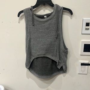 alo hoodie vest